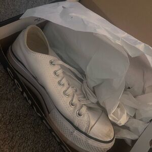 Wore once justt a littler scuffed can get out with manic eraser